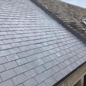 Roof repair in Woking — slate tiles repaired by Franks Roofing Service
