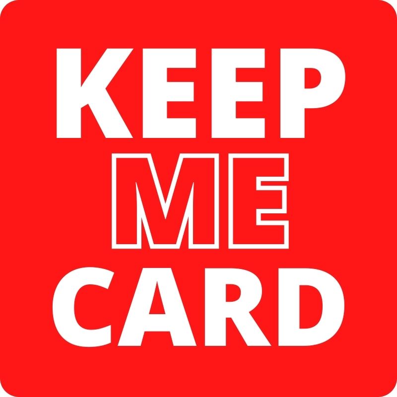 Keep Me Card
